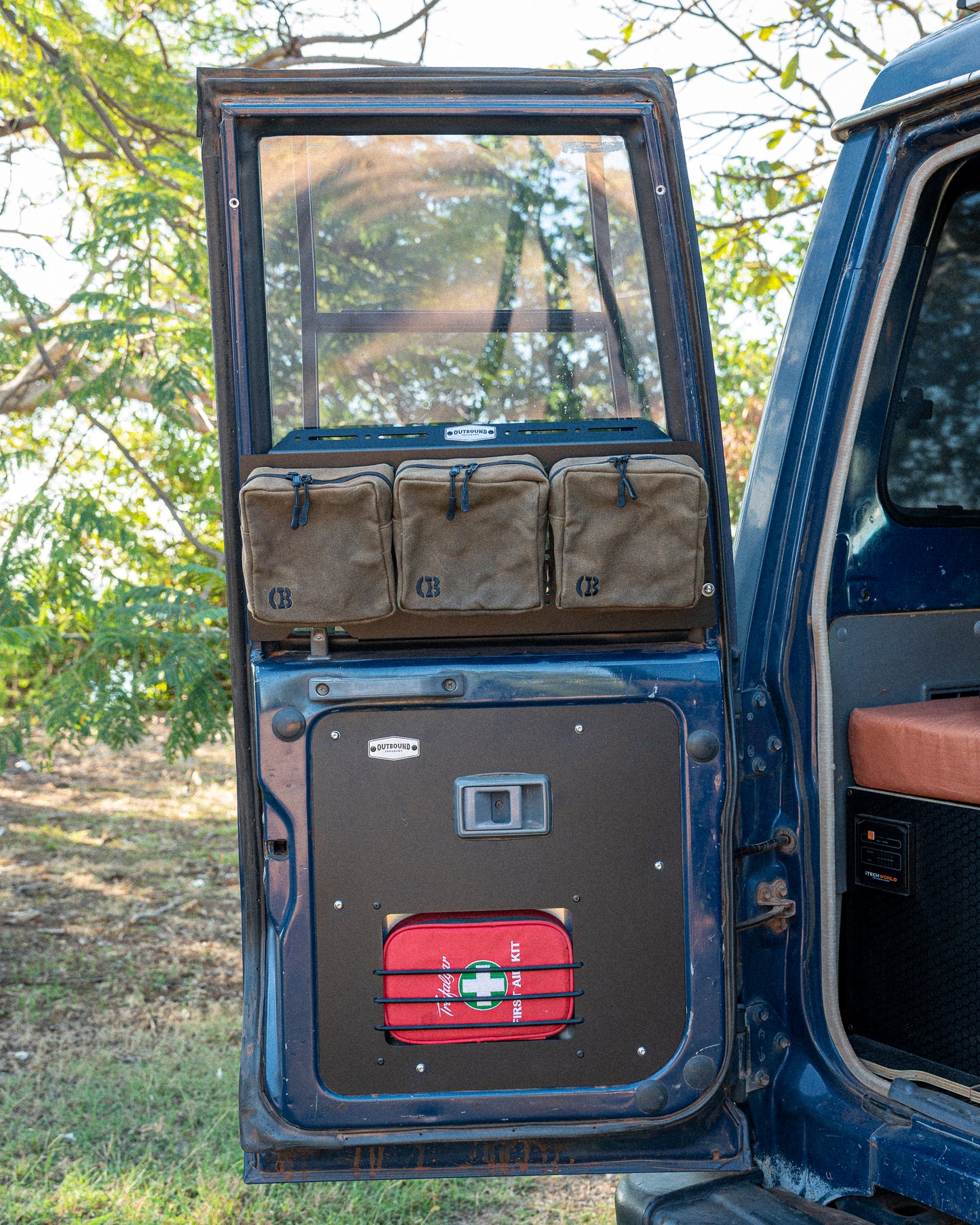 Troopy Molle Panels 'Quarter Stack'