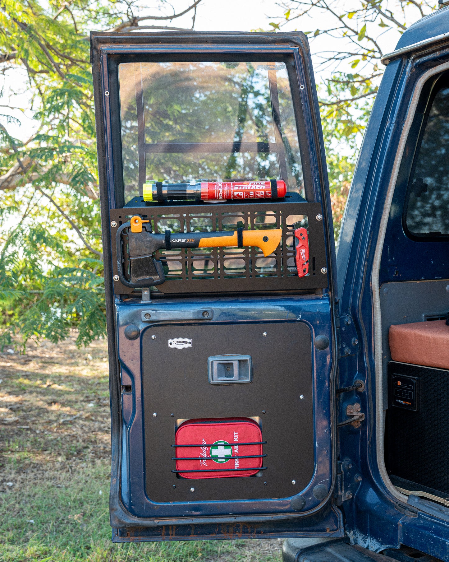 Troopy Molle Panels 'Quarter Stack'