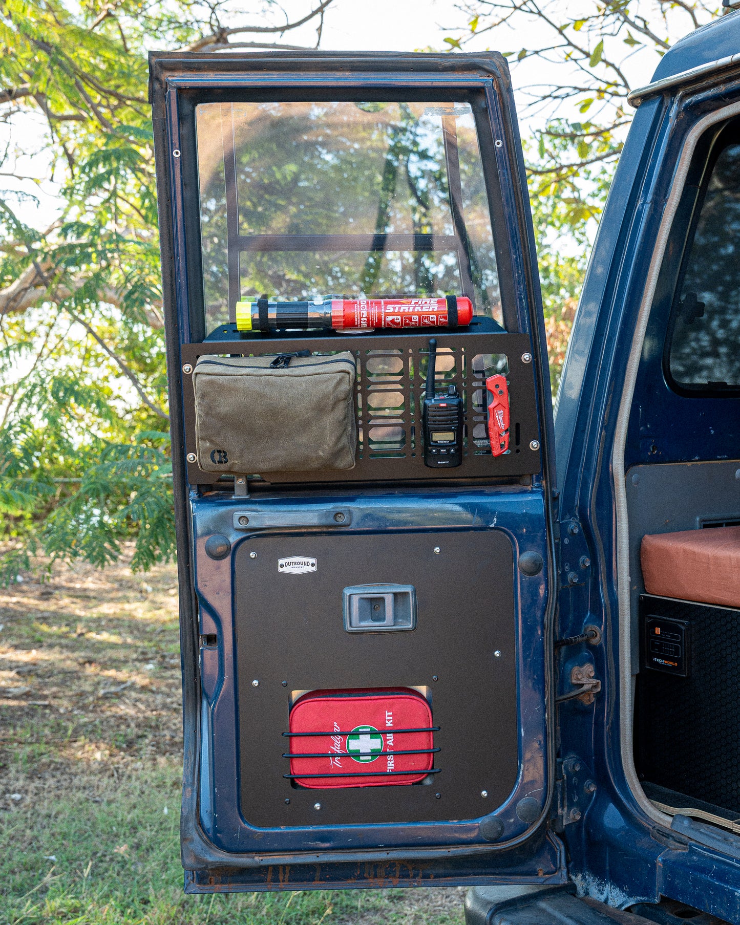 Troopy Molle Panels 'Quarter Stack'