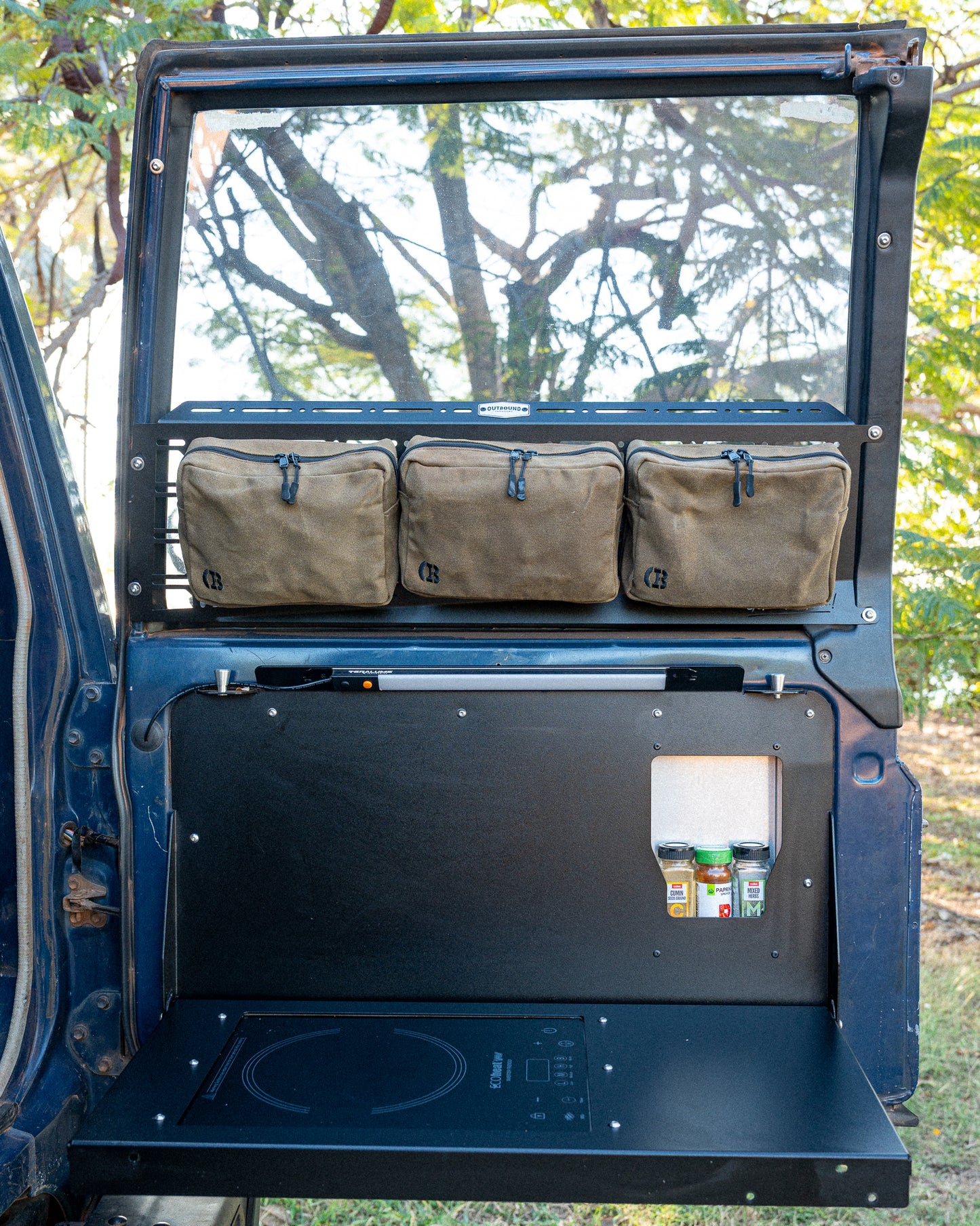 Troopy Molle Panels 'Quarter Stack'