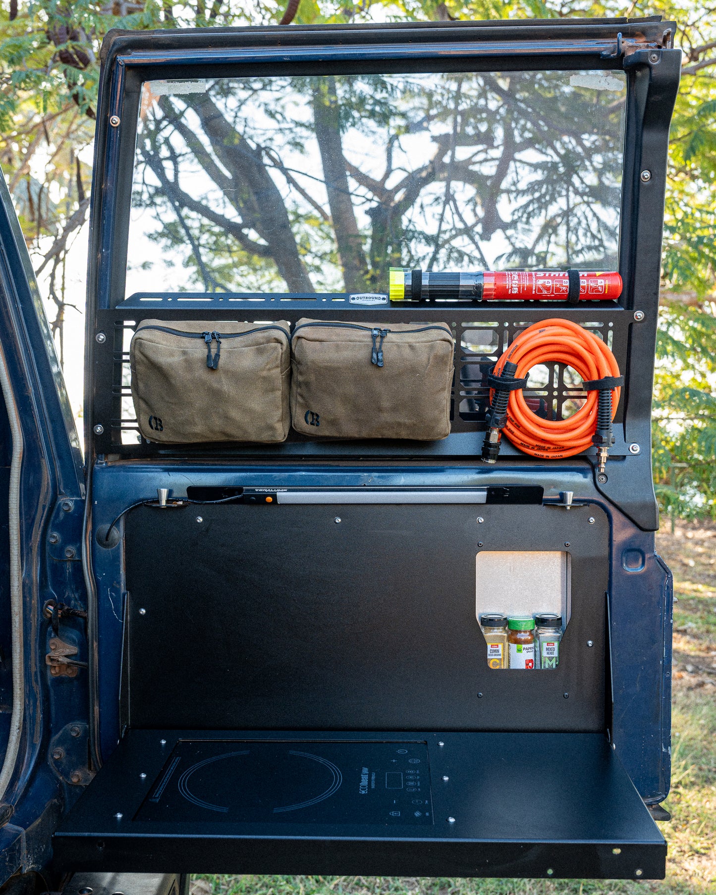 Troopy Molle Panels 'Quarter Stack'