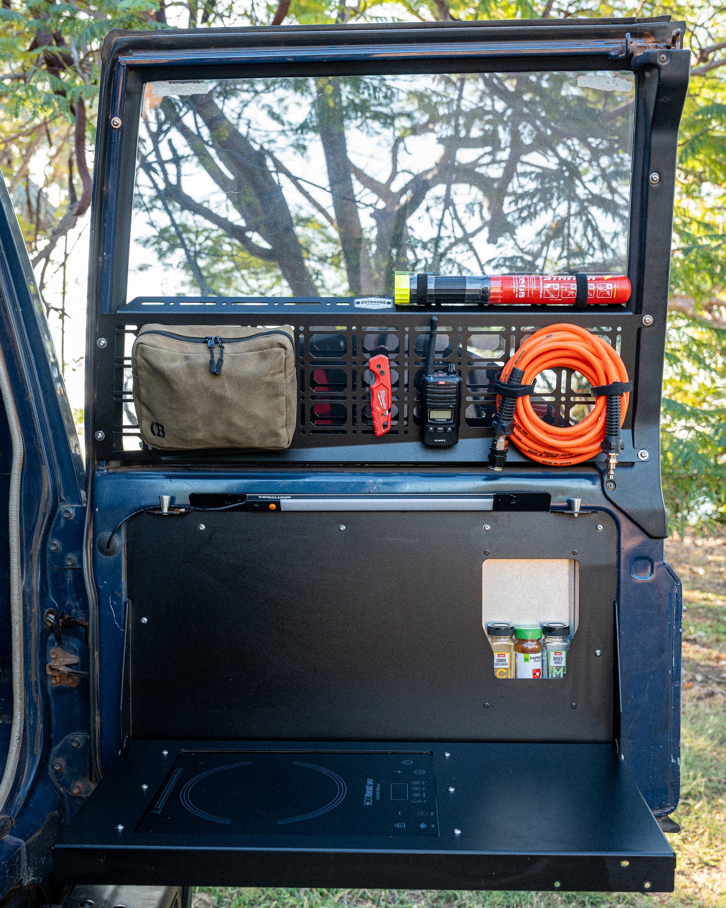 Troopy Molle Panels 'Quarter Stack'