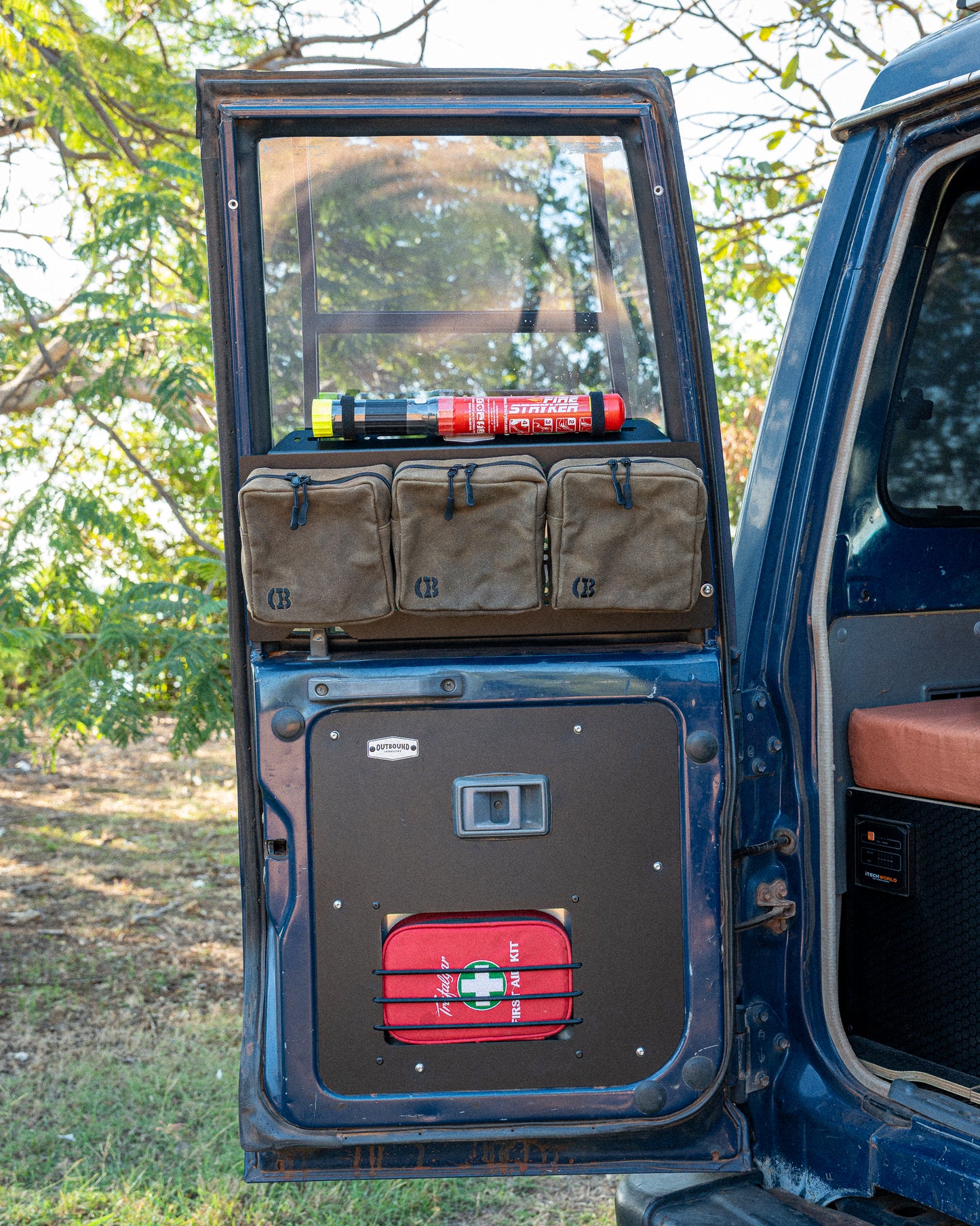 Troopy Molle Panels 'Quarter Stack'